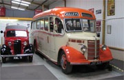 Buses of many sizes at the Oxford museum